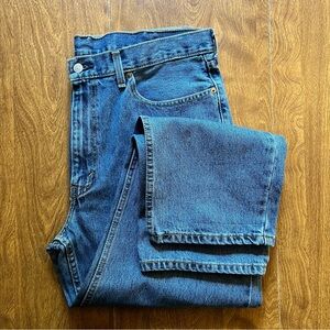 Levi’s 550 Men’s Med Wash Blue 100% Cotton straight Leg Denim Jeans Size 38x30